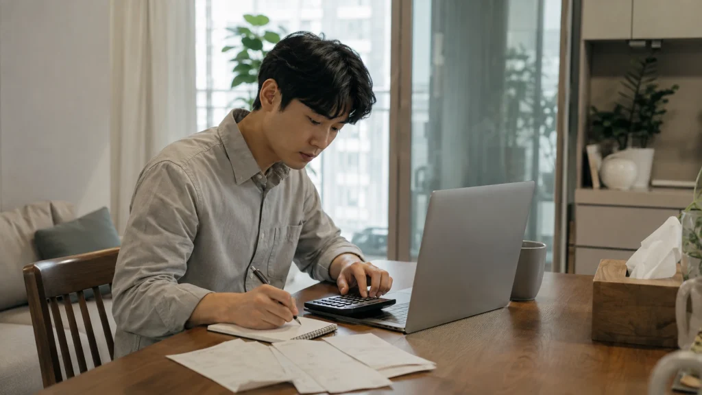 민사소송 비용 패소자 부담 비용 조건을 비교하는 모습